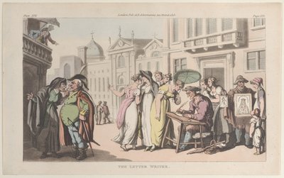 Il letterato, da Napoli e la Campagna Felice: in una serie di lettere Ad..., 1 giugno 1815 da Thomas Rowlandson