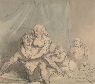Il Maniaco da Thomas Rowlandson