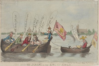Il moderno Egbert, ovvero il Re dei Re da Thomas Rowlandson