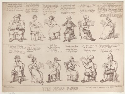 Il giornale da Thomas Rowlandson