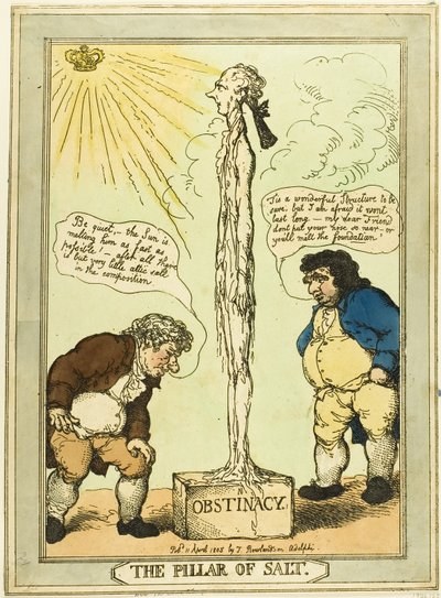 La Colonna di Sale da Thomas Rowlandson