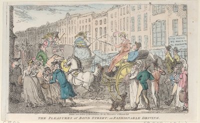 I piaceri di Bond Street: o guida alla moda da Thomas Rowlandson