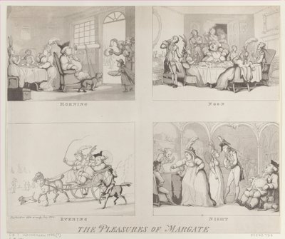 I piaceri di Margate, 25 luglio 1800 da Thomas Rowlandson