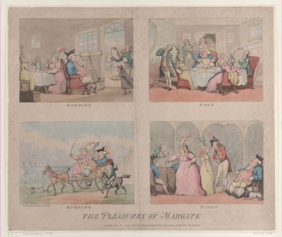 I Piaceri di Margate, 25 luglio 1800 da Thomas Rowlandson