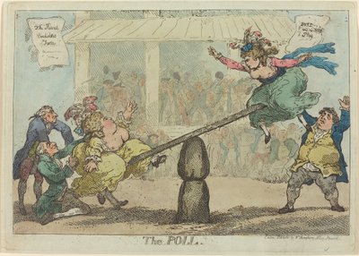 Il sondaggio da Thomas Rowlandson