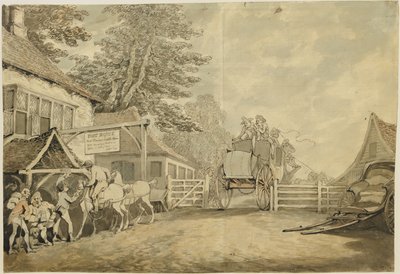 La Posta, c.1778-80 da Thomas Rowlandson