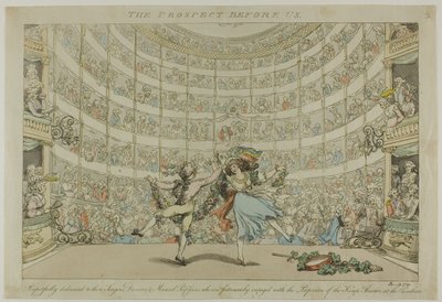 La prospettiva davanti a noi da Thomas Rowlandson