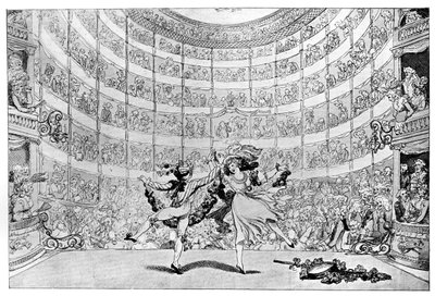 La prospettiva davanti a noi da Thomas Rowlandson