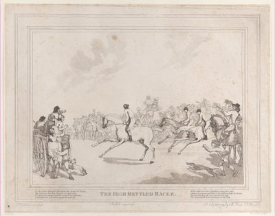 Il Cavallo da Corsa da Thomas Rowlandson