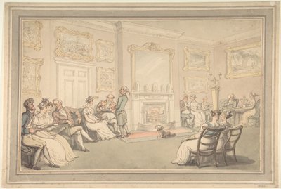 La reception da Thomas Rowlandson