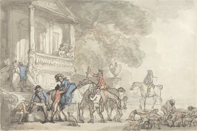 Il ritorno dalla caccia da Thomas Rowlandson