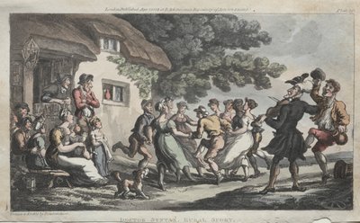 Il reverendo Dr. Syntax sport rurale da Thomas Rowlandson