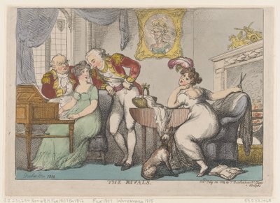 I Rivali da Thomas Rowlandson