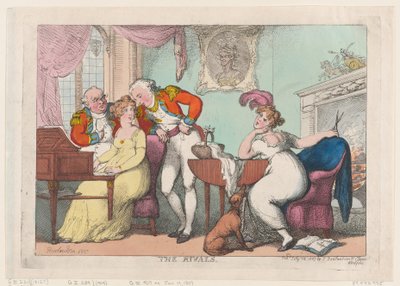 I rivali da Thomas Rowlandson