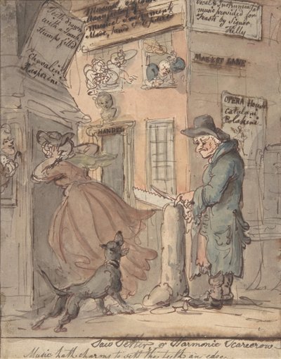 Il regolatore di seghe da Thomas Rowlandson