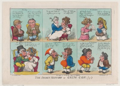 La storia segreta di Crim Con, Fig 1 da Thomas Rowlandson
