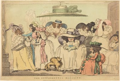 La rivista supplementare da Thomas Rowlandson