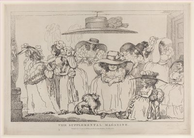 The Supplemental Magazine, 1 gennaio 1786 da Thomas Rowlandson
