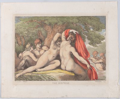 La sorpresa, 1799 da Thomas Rowlandson
