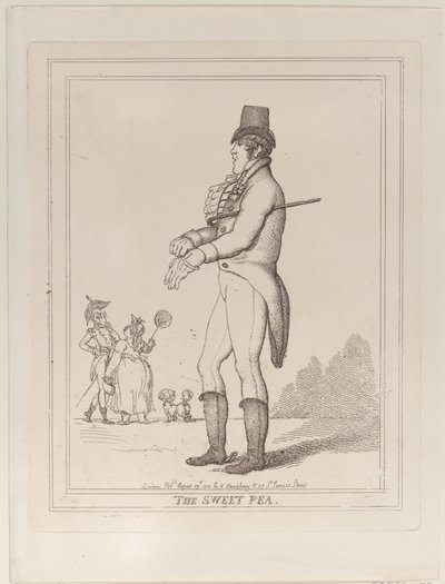 Il Pisello Odoroso da Thomas Rowlandson