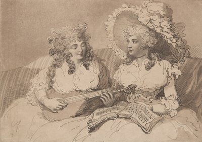 Le sirene, 10 aprile 1787 da Thomas Rowlandson
