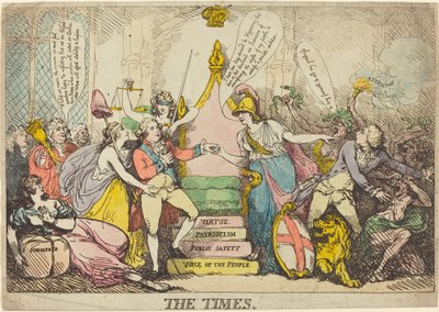 I tempi da Thomas Rowlandson