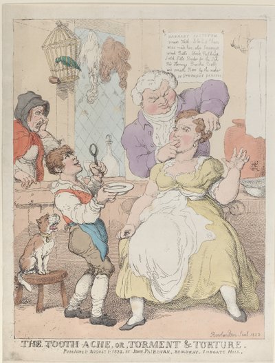 Il Mal di Denti, o, Tormento e Tortura da Thomas Rowlandson