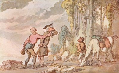 Il tour del Dr. Syntax alla ricerca del pittoresco, XIX secolo, 1907 da Thomas Rowlandson