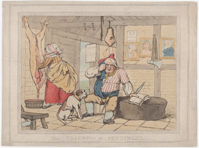 Il trionfo del sentimento da Thomas Rowlandson