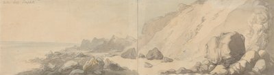 The Undercliff, Steephill, Isola di Wight da Thomas Rowlandson