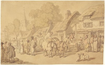 La locanda "The Woolpack" da Thomas Rowlandson