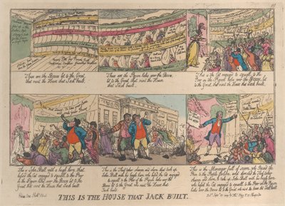 Questa è la casa che Jack ha costruito da Thomas Rowlandson