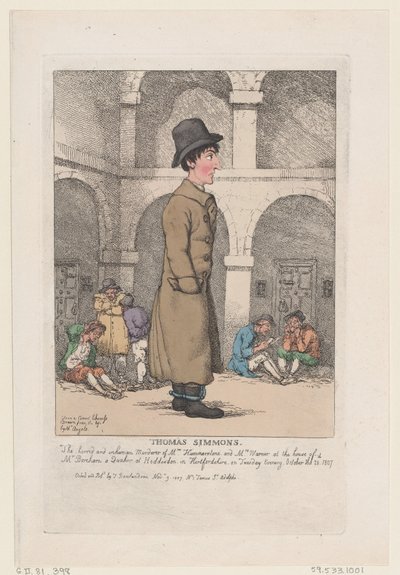 Thomas Simmons da Thomas Rowlandson