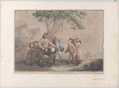 Troppi per un ebreo, 20 settembre 1785 da Thomas Rowlandson