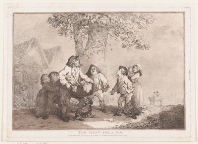 Troppi per un ebreo, 20 settembre 1785 da Thomas Rowlandson