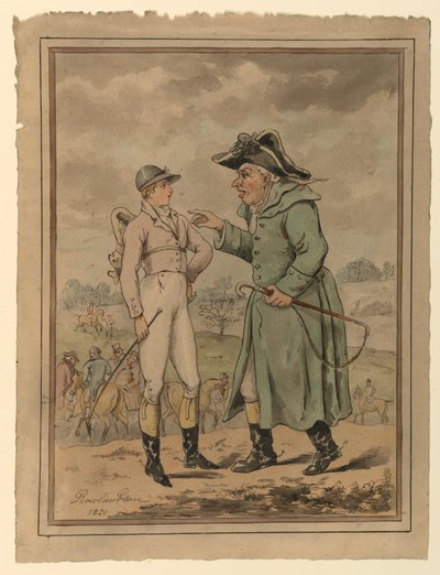 Trucchi del Turf, o, decidere come perdere una gara da Thomas Rowlandson