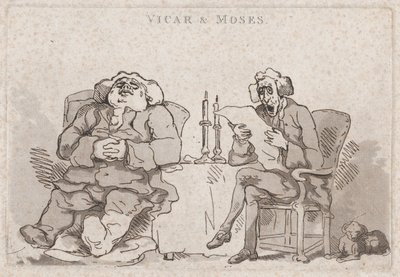 Vicar & Moses, 1786 da Thomas Rowlandson