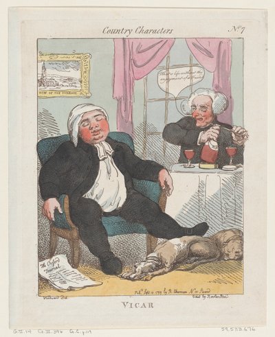 Vicar da Thomas Rowlandson