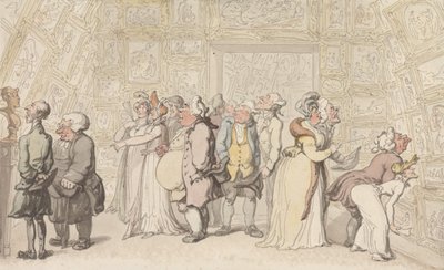 Esposizione alla Royal Academy da Thomas Rowlandson