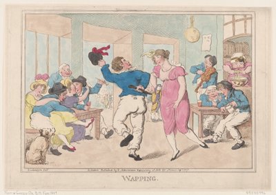 Wapping, settembre 1807 da Thomas Rowlandson