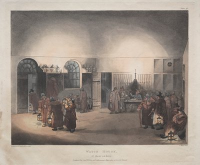 Watch House, St. Mary Le Boue da Thomas Rowlandson