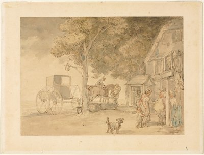 Abbeverare i Cavalli da Thomas Rowlandson