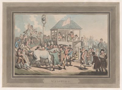 Pesatura da Thomas Rowlandson