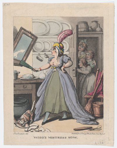 Chi è la padrona ora da Thomas Rowlandson