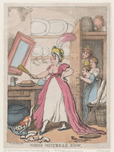 Chi è la padrona ora da Thomas Rowlandson