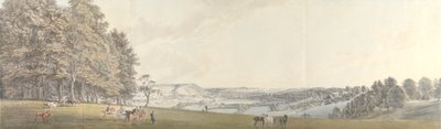 Una vista di Boxhill da Norbury Park, Surrey da Thomas Sandby