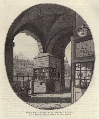 Veduta della grande piazza all
