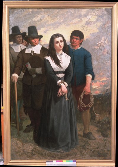 Collina delle streghe (Il martire di Salem) 1869 da Thomas Satterwhite Noble