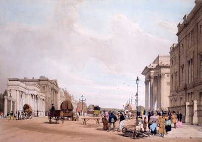 Hyde Park Corner, guardando giù per Piccadilly, da 