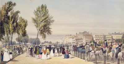 Hyde Park: vicino a Grosvenor Gate da Thomas Shotter Boys